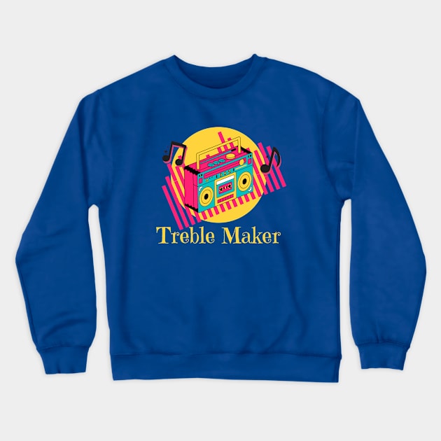 Music Treble Maker Crewneck Sweatshirt by UrbanCult